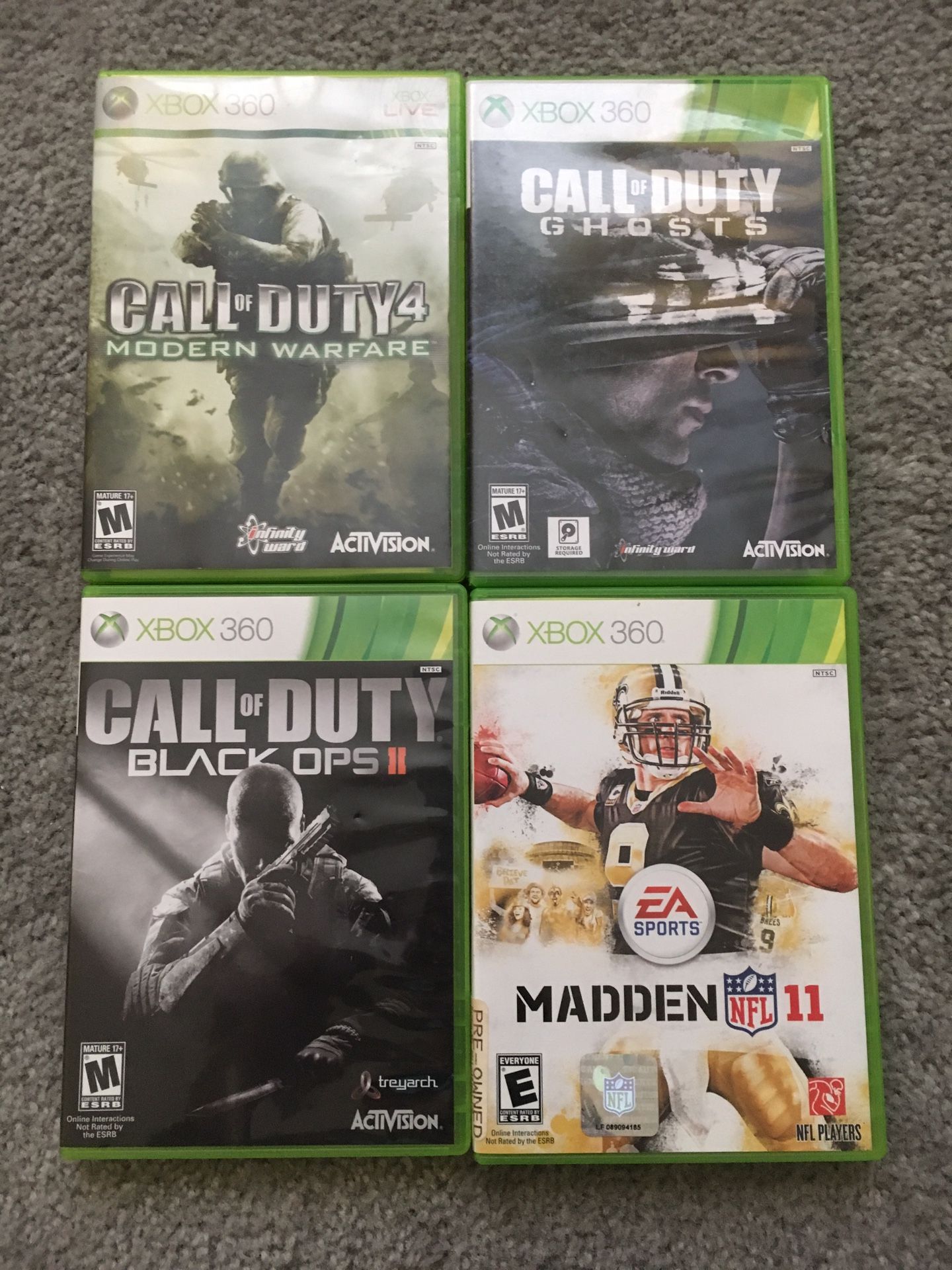 Xbox 360 games