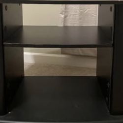 Black 3-Tier Media Stand / Shelf