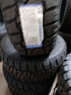 New set of tires 33 1250 20 lt winrun rt