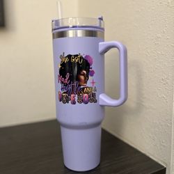 Purple Insulated Tumbler