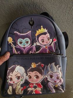 No Place for Fairy Tales” Chibi Mini Backpack
