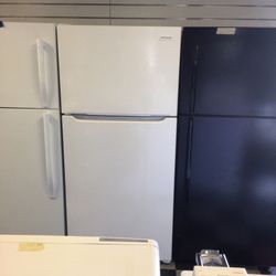 #219 White Frigidaire Freezer On Top Refrigerator  66”High 30”Wide 29”Deep