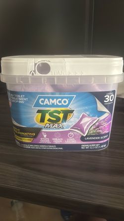 Camco TST Max RV Toilet Treatment Lavender 30 Drop-Ins