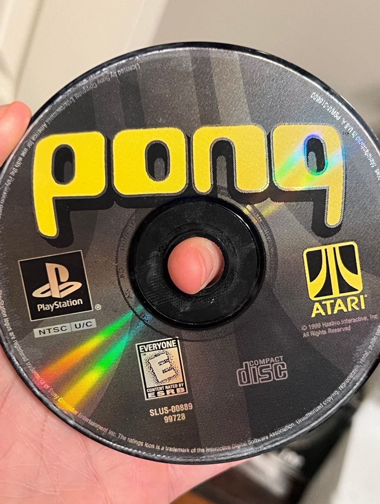 Pong For PlayStation 1