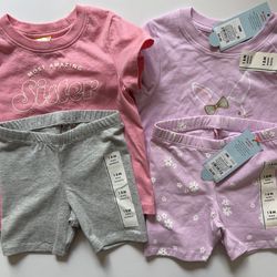 New Cat&jack 18m spring shirt and shorts outfit