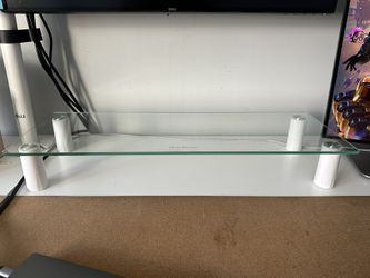 Glass Monitor Stand