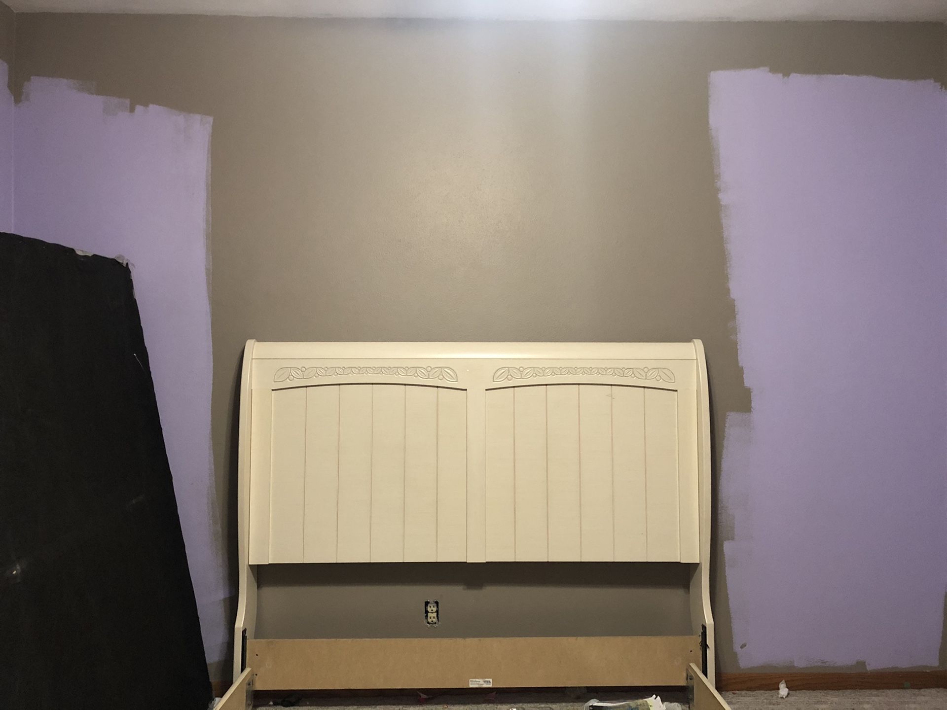 Bed frame and box spring