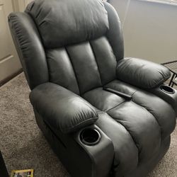 Massaging And Heating Recliner 