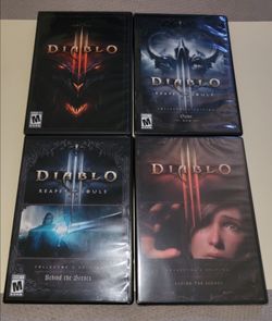 Diablo Game/DVDs ×4