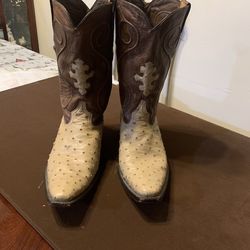 Wester boot  size 12  avestruz