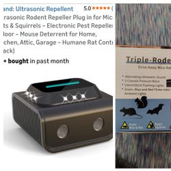 Brand New Electronic Rodent Repeller