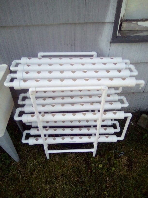 Hydroponics 108 Plant, 3 Tier Pipeline Set Up