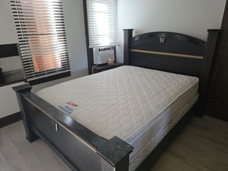 Queen Size Bed and Mattress