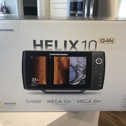 Humminbird Helix 10 G4N Mega SI Includes Transducer for Sale in Mesa, AZ -  OfferUp