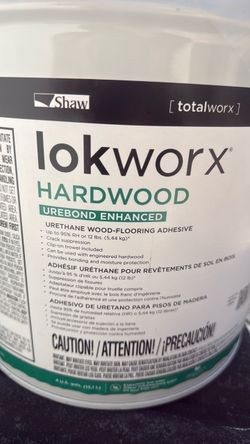 Wood floor glue 4 gallons each