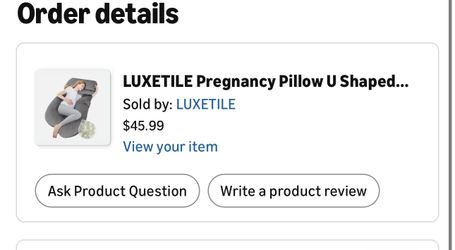 Pregnancy Pillow