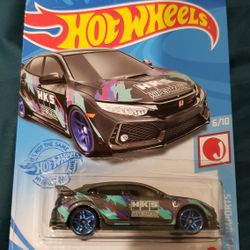 Hot Wheels 2018 Honda Civic Type R