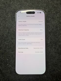 iPhone 16 Pro 256GB White – Like New, Barely Used
