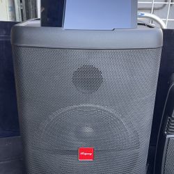 Speaker 15” Bluetooth Bateria Usb Reader