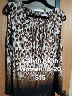 Calvin Klein Women's Sleeveless Top Size 18-20