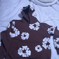 Denim Tears Brown Hoodie