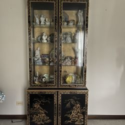 Black Curio Cabinet