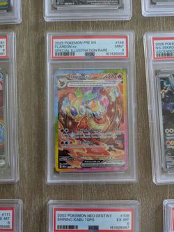 Pokemon Flareon PRE PSA 9