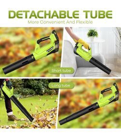 High Speed Leaf Blower w/2 Batteries & Charger