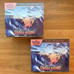 Pokemon Trading Card Games Mega Evolution 4 Chaos Rising Elite Trainer Box