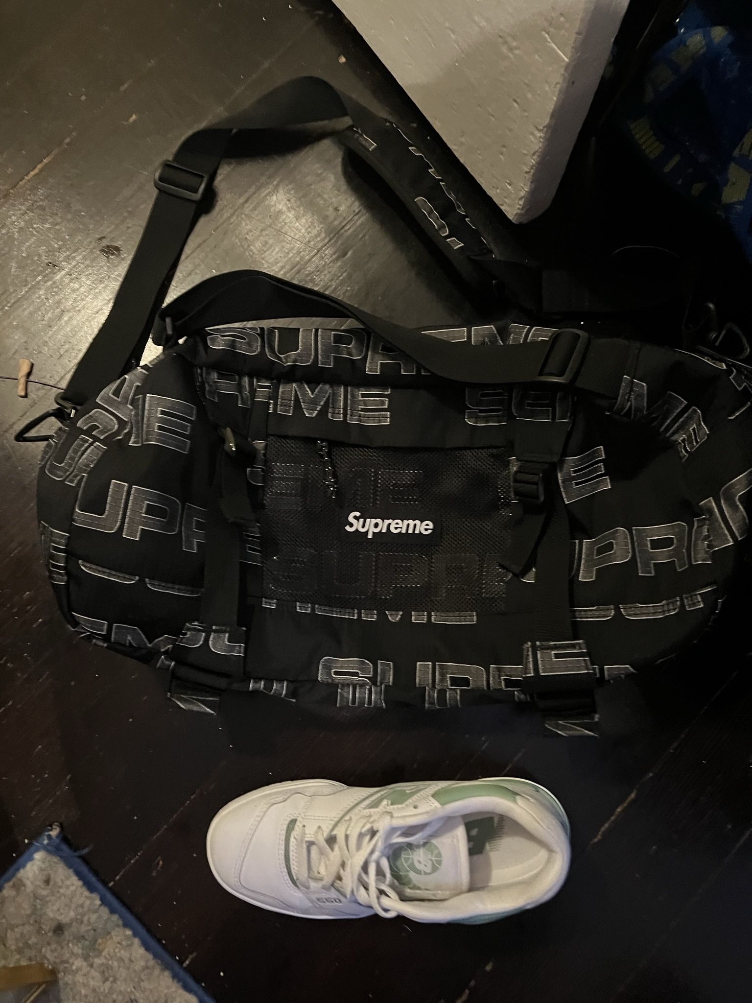 Supreme Leather Duffle Bag for Sale in Lacombe, LA - OfferUp