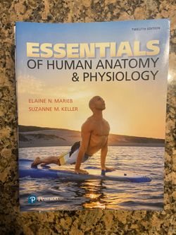Text Book- Essentials Of Human Anatomy & Physiology 12th Edition