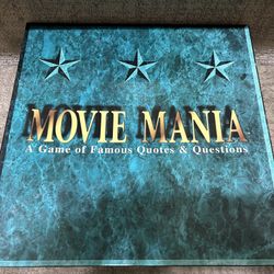Movie Mania Board Game