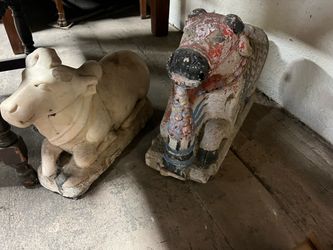 Carved Marble & Stone Hindu Figures