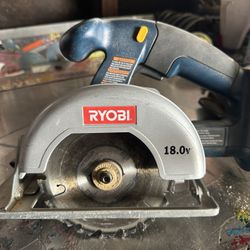 RYOBI Cordless Skill Saw NO BATTERY