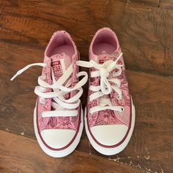 Pink Converse All-Star Shoes, Junior Size 11