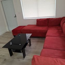 Sofa  And Center Table 