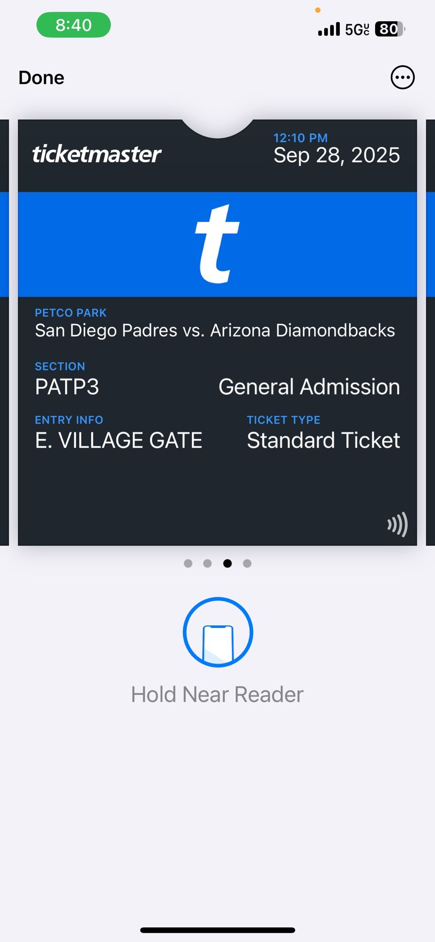 Padres Tickets