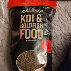 Koi & gold fish food