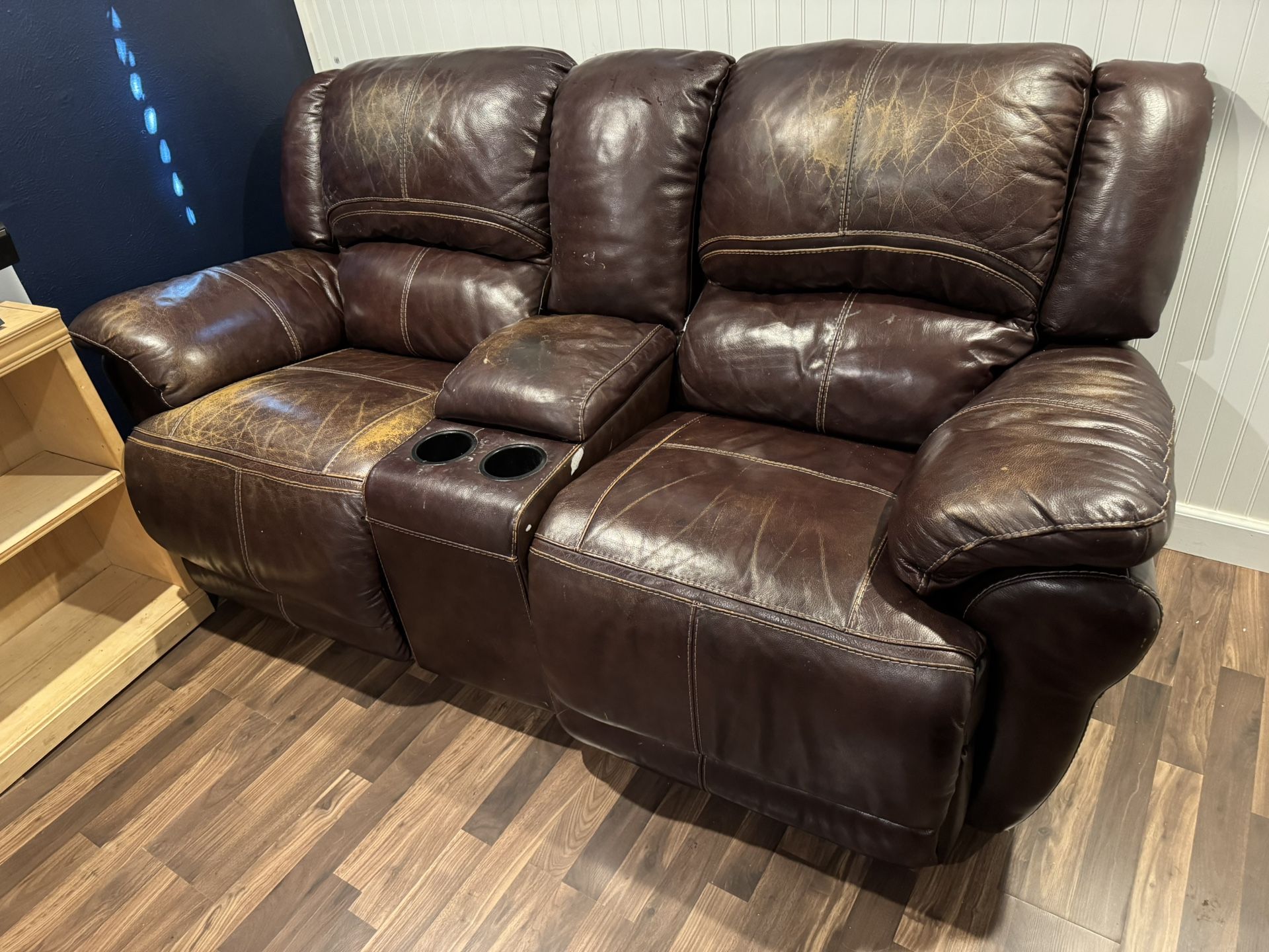 Leather Recline Sofas