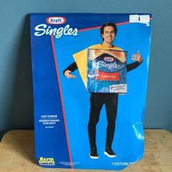 HALLOWEEN KRAFT SINGLES CHEESE ADULT SIZE COSTUME