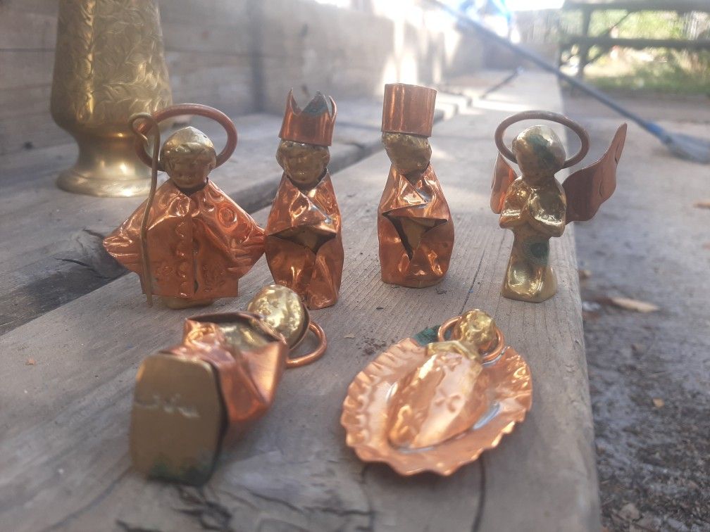 Vintage Copper And Brass