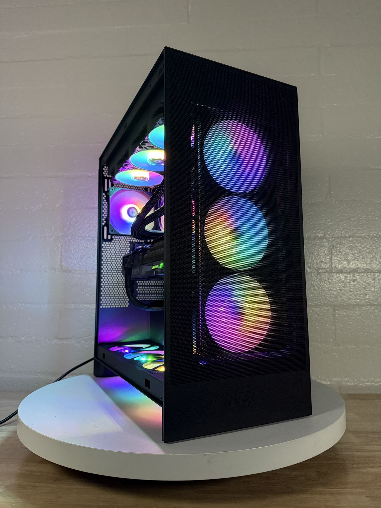 RTX 5080 Gaming Desktop PC AMD Ryzen 7 9800X3D 48GB DDR5 2TB M.2 SSD 1000W PSU RTX5080 Computer 