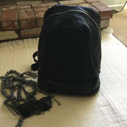 MMS Black Large Backpack 