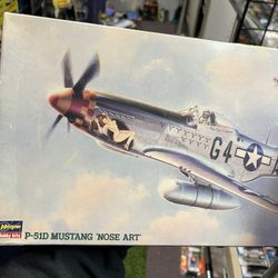 Collectible P-51D Mustang Nose Art 1:48 Scale
