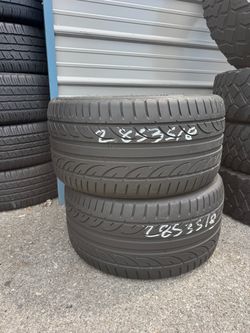 Set of 2 Tires 285/35R18 - High Performance & Great Tread!
