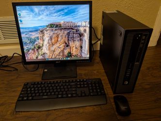 HP EliteDesk 800 G1 Computer Intel I5 4570 3.2ghz  with 8gb ram