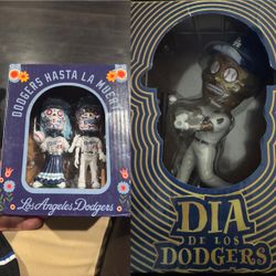 LA Dodgers Dia de los Dodgers Bobblehead Set