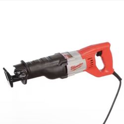 Milwaukee 12 Amp SAWZALL Reciprocating Saw with Case And 7 Amp Corded 4-1/2 in. Small Angle Grinder