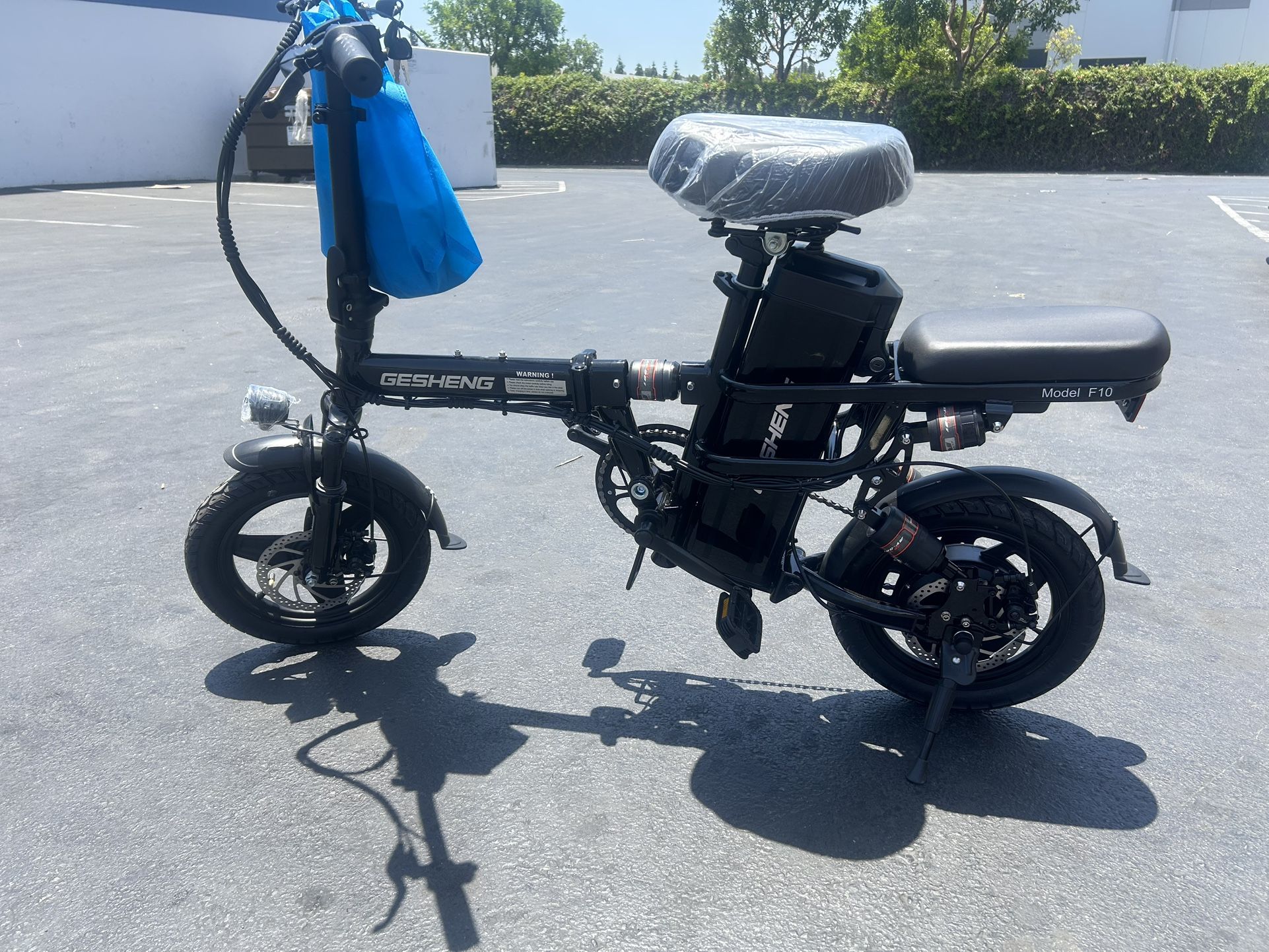 14inch Tire Foldable Electric Bicycle 20MPH 