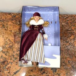 Vintage Special Edition 2000 Mattel Victorian Ice Skater Barbie Doll